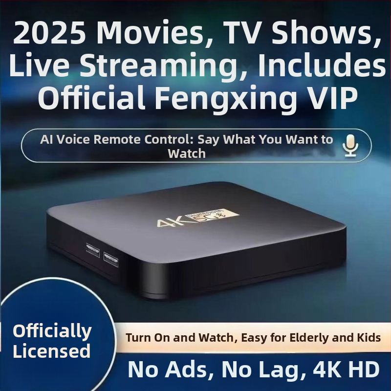 Set-top box pre televíziu (4K, 8-jadrový procesor, 4GB RAM, 32GB úložisko, WiFi)