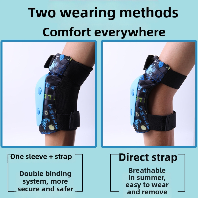 Roselle Detská súprava ochranných chráničov na inline korčule: chrániče dlane, lakťa a kolena z peny