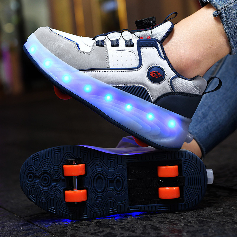 Heelys cipele Step lego, unisex, PU kotači, dvokotačni dizajn