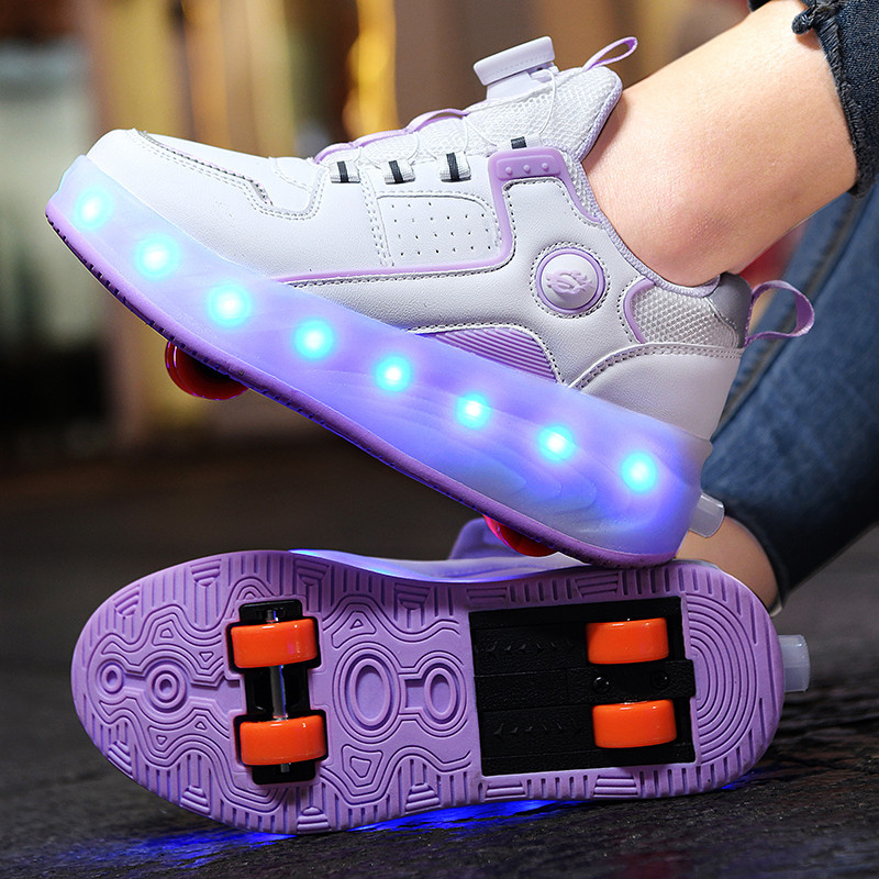 Heelys cipele Step lego, unisex, PU kotači, dvokotačni dizajn