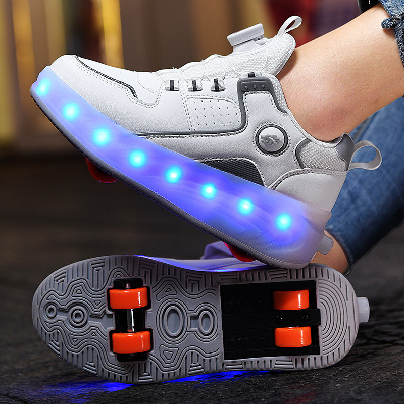 Heelys cipele Step lego, unisex, PU kotači, dvokotačni dizajn