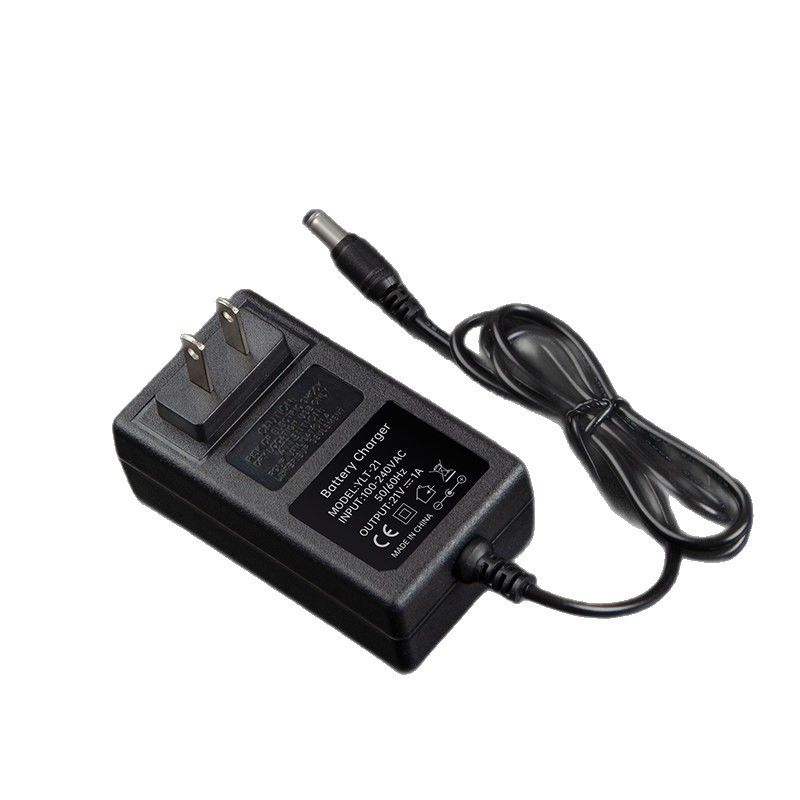 Li-ion punjač baterija za alate sa pametnim indikatorom, kompatibilan 12.6V/16.8V/21V, ulaz 100-240V, izlaz 16.8V 1A