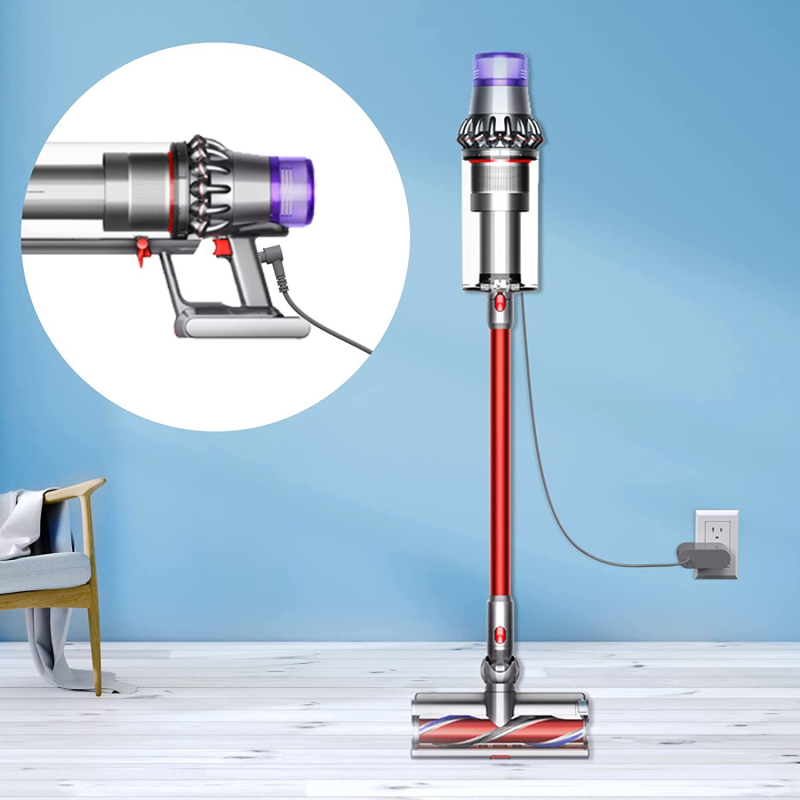 Dyson V10 serija usisavač punjač – za bateriju, ulaz 100-240V AC, izlaz 30.45V 1.1A, CE/FCC certificirano