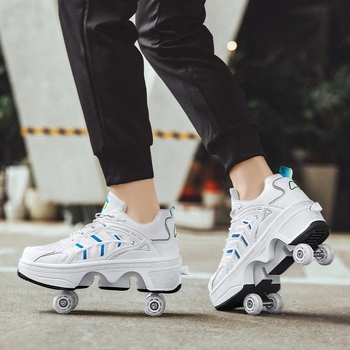 Rolice s četiri kotača — ABS kotači; dvostruki kotač; unisex; model D159