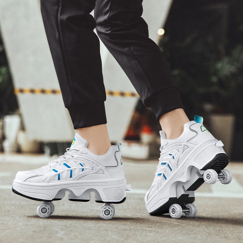 Rolice s četiri kotača — ABS kotači; dvostruki kotač; unisex; model D159