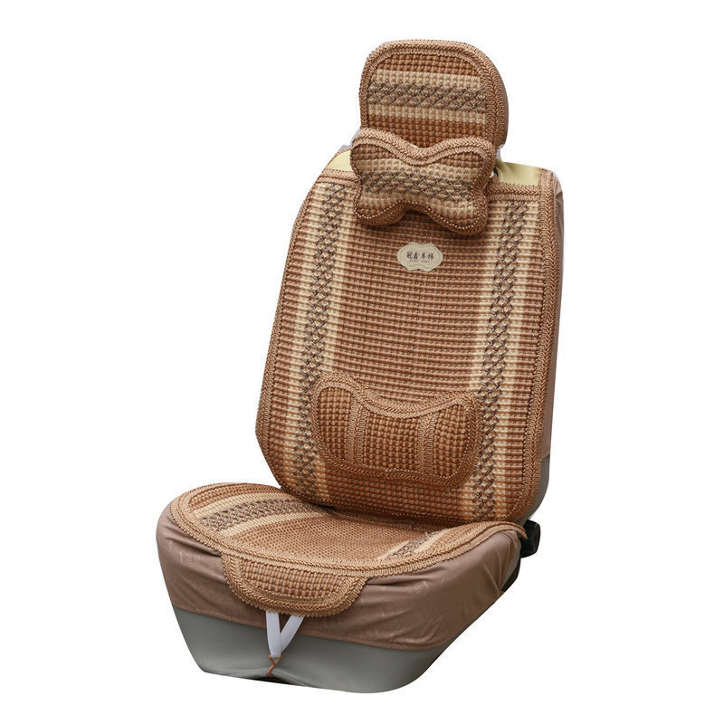 Autóülés párna készlet, magas rugalmú pamutból, egész éves használatra, minimalist stílus, szellőzés