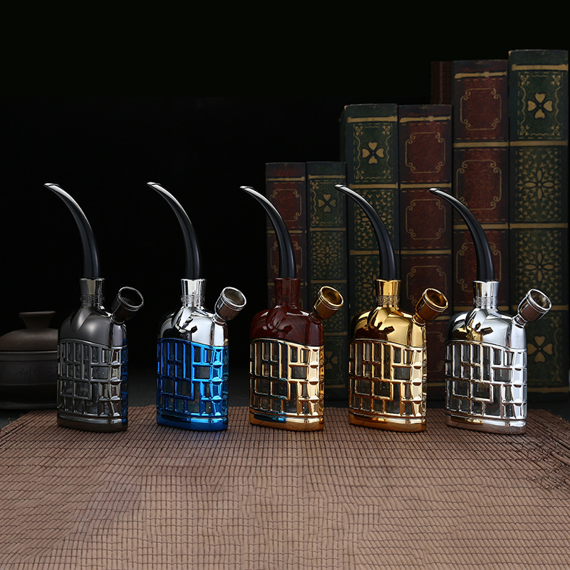 Műanyag vízipipa több szűrővel, mosható, keringő szűrőrendszerrel – ajándékdobozos csomagolás