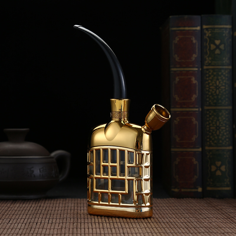 Műanyag vízipipa több szűrővel, mosható, keringő szűrőrendszerrel – ajándékdobozos csomagolás