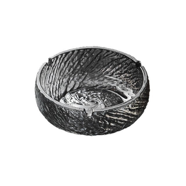 Kristályüveg hamutál – kreatív otthoni és irodai dekoráció tároló funkcióval, könnyű luxus stílus