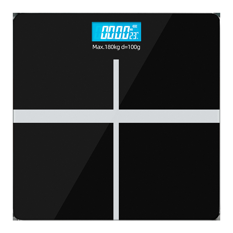 Cântar de uz casnic cu suprafață de sticlă, Time Star, electronic, capacitate maximă 180 kg, alimentare AAA/USB, etichetare privată disponibilă