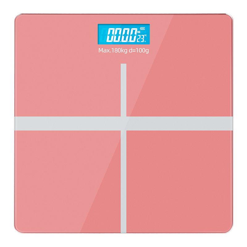 Cântar de uz casnic cu suprafață de sticlă, Time Star, electronic, capacitate maximă 180 kg, alimentare AAA/USB, etichetare privată disponibilă