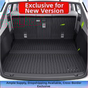 Tesla Model Y3 Ενσωματωμένο Κάλυμμα Αποσκευών, Υλικό TPE, Διαθεσιμότητα Προσαρμογής, Κωδικός 007, Ειδικά Πατάκια