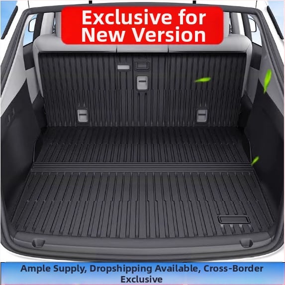 Tesla Model Y3 Ενσωματωμένο Κάλυμμα Αποσκευών, Υλικό TPE, Διαθεσιμότητα Προσαρμογής, Κωδικός 007, Ειδικά Πατάκια