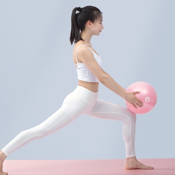 PVC joga lopta, anti-probojna, mat površina, napuhljiva, težina 0,15 kg, za početnike Pilates vježbe kukova
