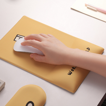 Μαξιλαράκι καρπού για πληκτρολόγιο και ποντίκι, μνήμης αφρού και ύφασμα, μοντέλο Zfb716 (254 g; αδιάβροχο; αντιολισθητικό; ανθεκτικό; για παιχνίδια)