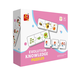 Lilong plosnati puzzle za djecu 4–6 godina, papirni materijal, kartice za prepoznavanje i usklađivanje, šifra proizvoda Ll401–ll410.