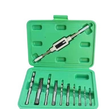 Set ekstraktora vijaka s finim zubom za vađenje slomljenih vijaka | 5-dijelni set | Veličine 5/6/8/11 | Materijal: ugljični čelik i krom-molibden čelik