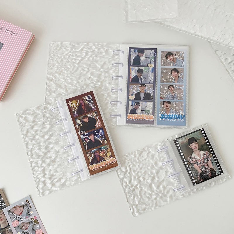 Szabadlapos fotóalbum akril borítóval, 10 belső oldallal, személyes ajándékként alkalmas