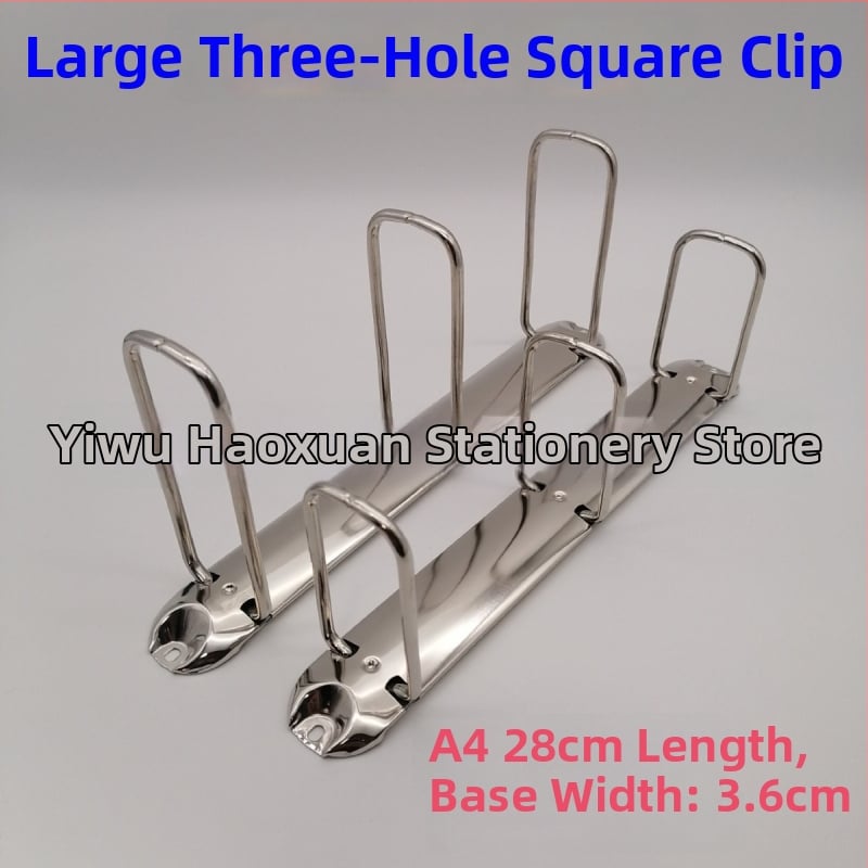 Držač za dokumente, Q-oblik, s tri otvora, metalni, model PQ280-3-65/36, A4 format, kartonsko pakiranje