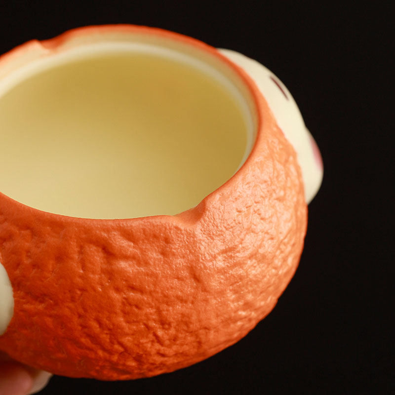 Cenușar ceramic cu capac — Puyao, 20260114; decorativ, de colecție și depozitare