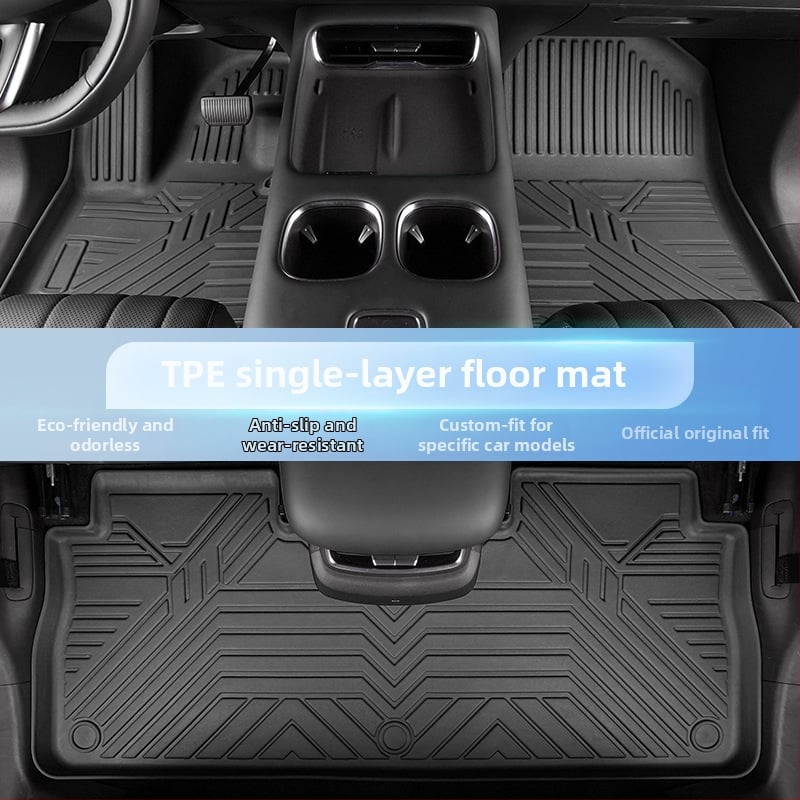 Χαλάκια ποδιών αυτοκινήτου BYD Seal 06 – TPE, πλήρης κάλυψη, αδιάβροχο, αντιολισθητικό, φιλικό προς το περιβάλλον