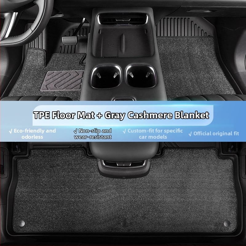 Χαλάκια ποδιών αυτοκινήτου BYD Seal 06 – TPE, πλήρης κάλυψη, αδιάβροχο, αντιολισθητικό, φιλικό προς το περιβάλλον