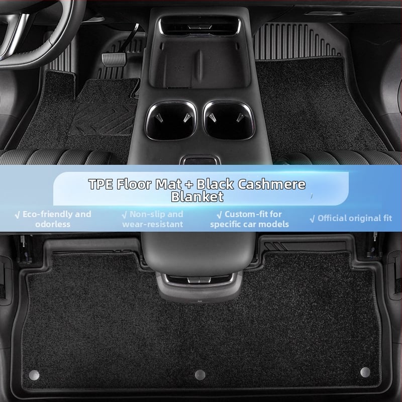 Χαλάκια ποδιών αυτοκινήτου BYD Seal 06 – TPE, πλήρης κάλυψη, αδιάβροχο, αντιολισθητικό, φιλικό προς το περιβάλλον