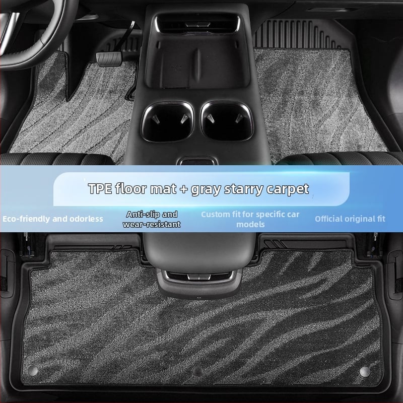 Χαλάκια ποδιών αυτοκινήτου BYD Seal 06 – TPE, πλήρης κάλυψη, αδιάβροχο, αντιολισθητικό, φιλικό προς το περιβάλλον