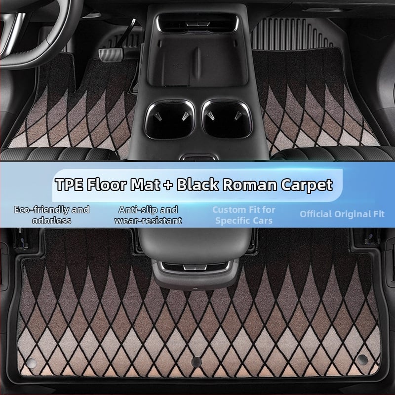 Χαλάκια ποδιών αυτοκινήτου BYD Seal 06 – TPE, πλήρης κάλυψη, αδιάβροχο, αντιολισθητικό, φιλικό προς το περιβάλλον