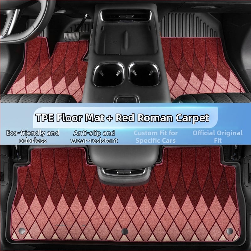 Χαλάκια ποδιών αυτοκινήτου BYD Seal 06 – TPE, πλήρης κάλυψη, αδιάβροχο, αντιολισθητικό, φιλικό προς το περιβάλλον