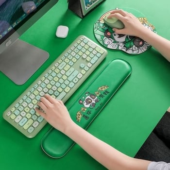 Mousepad mic din cauciuc, cu suport pentru încheietură, din plastic turnat, stil desen animat