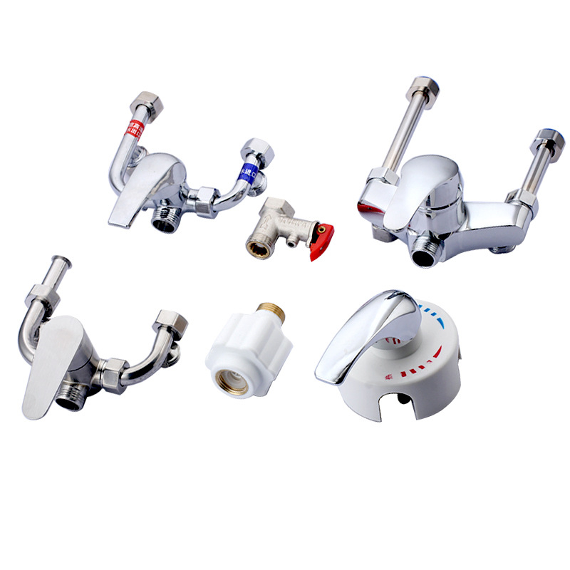 Valvă de amestec tip U pentru boiler electric de apă, oțel inoxidabil 304, presiune de lucru 0.8 MPa, interval de temperatură -10°C până la 90°C, debit la ieșire 20