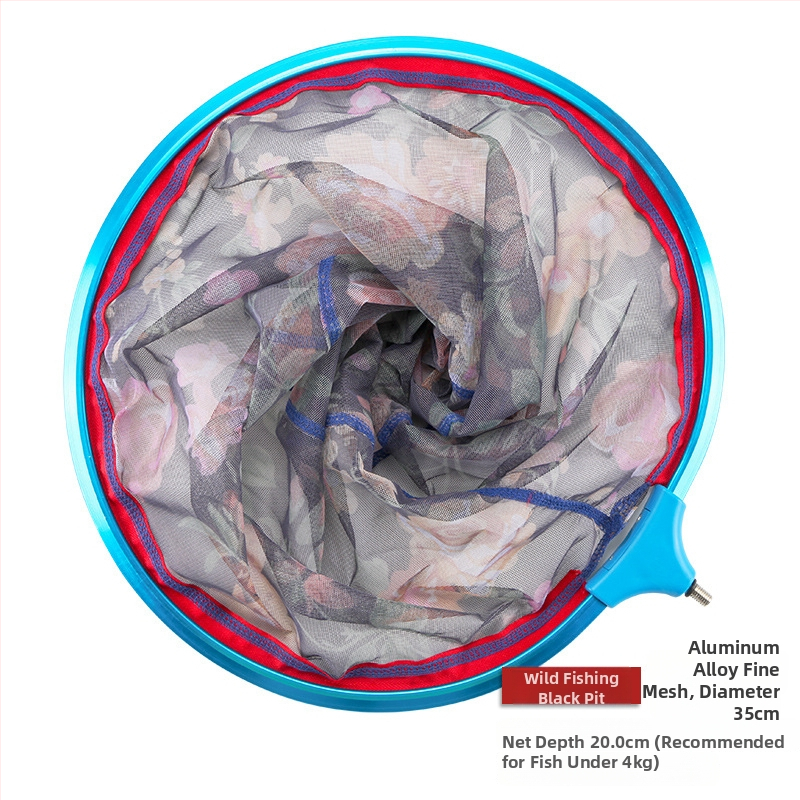 Cadru de plasă de pescuit din aliaj de titan, marcă Dragon King Hate, origine China.