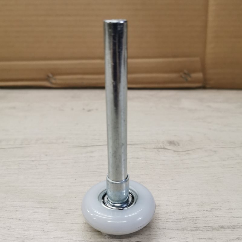 Rulou electric cu telecomandă pentru ușa de garaj, roată din nylon cu ghidaj și lagăr metalic