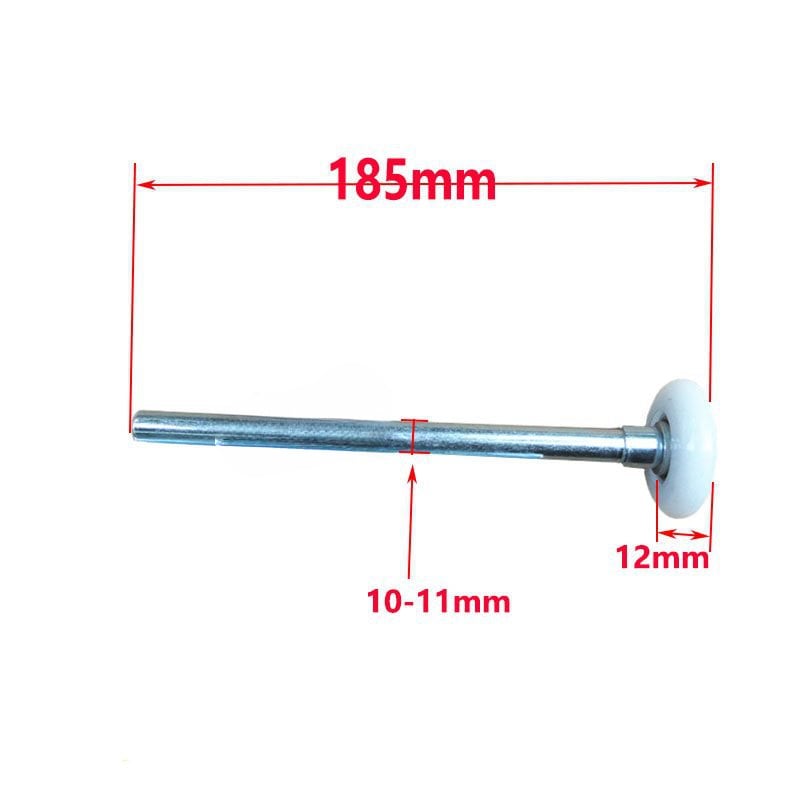 Rulou electric cu telecomandă pentru ușa de garaj, roată din nylon cu ghidaj și lagăr metalic