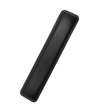 Μαξιλάρι καρπού για μηχανικό πληκτρολόγιο με επένδυση από δέρμα και μνήμης αφρού, συμβατό με 87–108 πλήκτρα, βάρος 150 g, ανθεκτικό στη φθορά