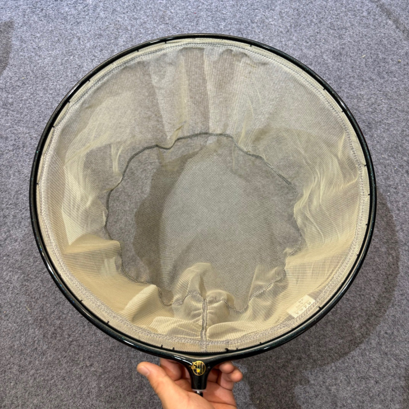 Cap de plasă din carbon Glory Gold – ultra-ușor, uscare rapidă, anti miros, cu ramă și buzunar