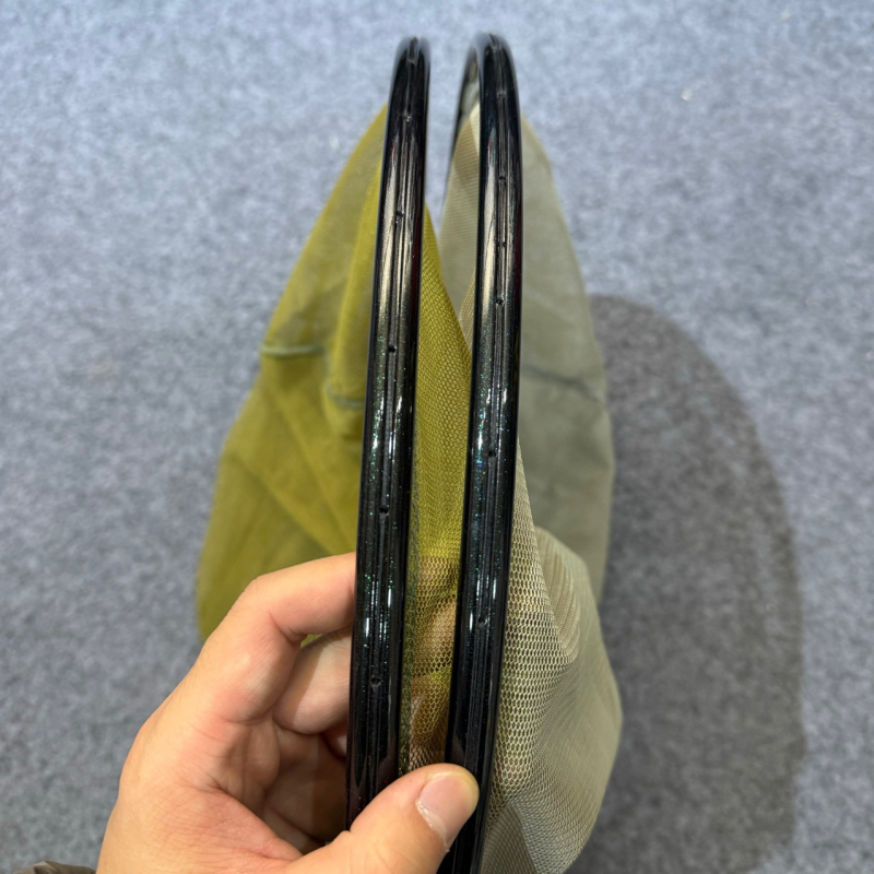 Cap de plasă din carbon Glory Gold – ultra-ușor, uscare rapidă, anti miros, cu ramă și buzunar