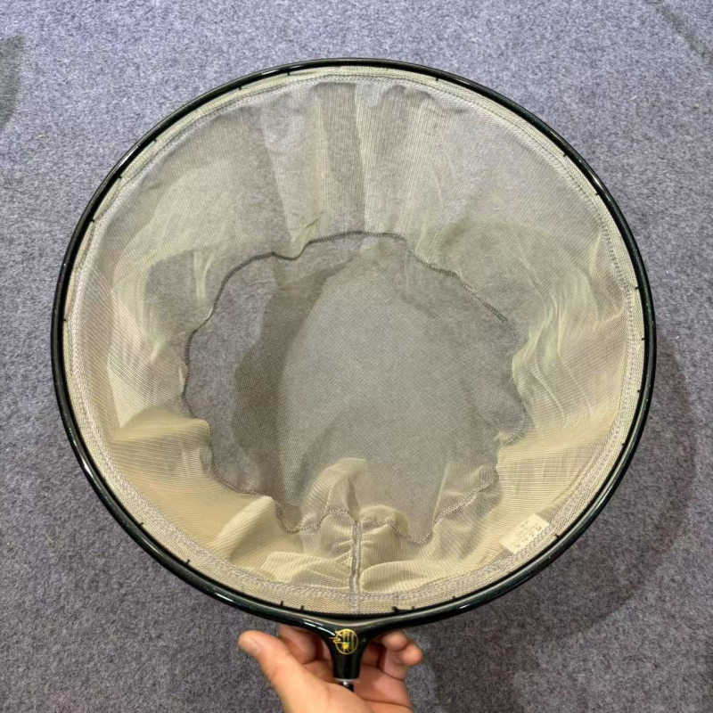 Cap de plasă din carbon Glory Gold – ultra-ușor, uscare rapidă, anti miros, cu ramă și buzunar