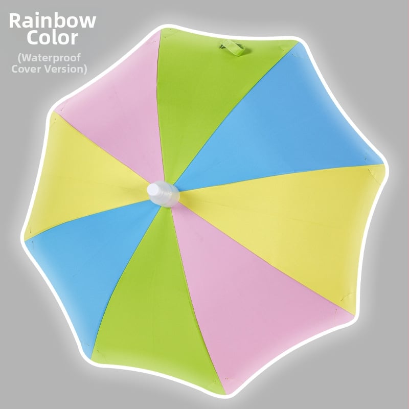 Umbrelă pentru copii cu mâner lung, design drăguț inspirat de prințesă, cadrul cu 8 nervuri din fibră, tijă din oțel, mâner din plastic, deschidere semi-automată, logo imprimat