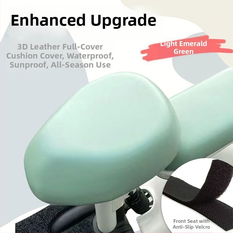 Κάλυμμα μαξιλαριού καθίσματος για ηλεκτρικά οχήματα, τετραπλευρικά ελαστικό, παγκόσμια εφαρμογή, αδιάβροχο, προστασία από τον ήλιο