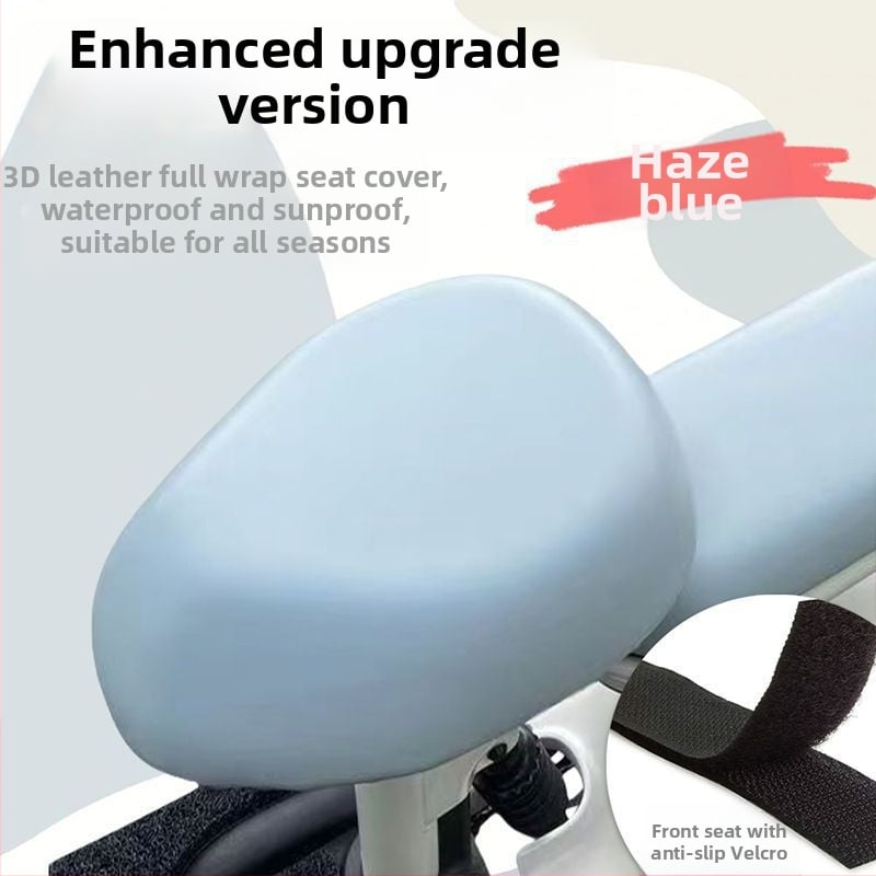 Κάλυμμα μαξιλαριού καθίσματος για ηλεκτρικά οχήματα, τετραπλευρικά ελαστικό, παγκόσμια εφαρμογή, αδιάβροχο, προστασία από τον ήλιο