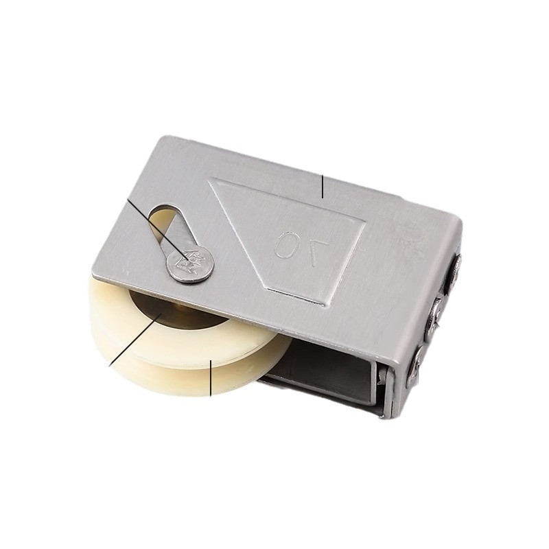 Nerđajući čelični valjak za klizna vrata i staklene prozore, model Wjbxghl, moderni minimalistički stil