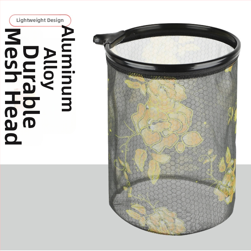 Hlava rybárskej siete — ultraľahká hliníková zliatina, Anti-Hook dizajn, súťažný typ (Nano sieť; nosnosť 5; hĺbka 26 cm)