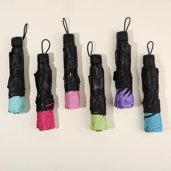 Reklámnapernyő 210T anyaggal, 8 acél bordázat, kézi nyitás-zárás, UPF > 50