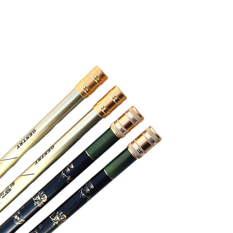 Szénszálas merítőnyél horgászathoz, egyrészes, 200 g, nem kinyitható