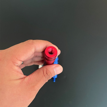 Sajtó-típusú gyors csatlakozó horgászati hálóhoz, alumínium-magnézium ötvözet, anti-rotáció, rezgésmentes, univerzális kiegészítő a hálófejhez és a hálónyélhez