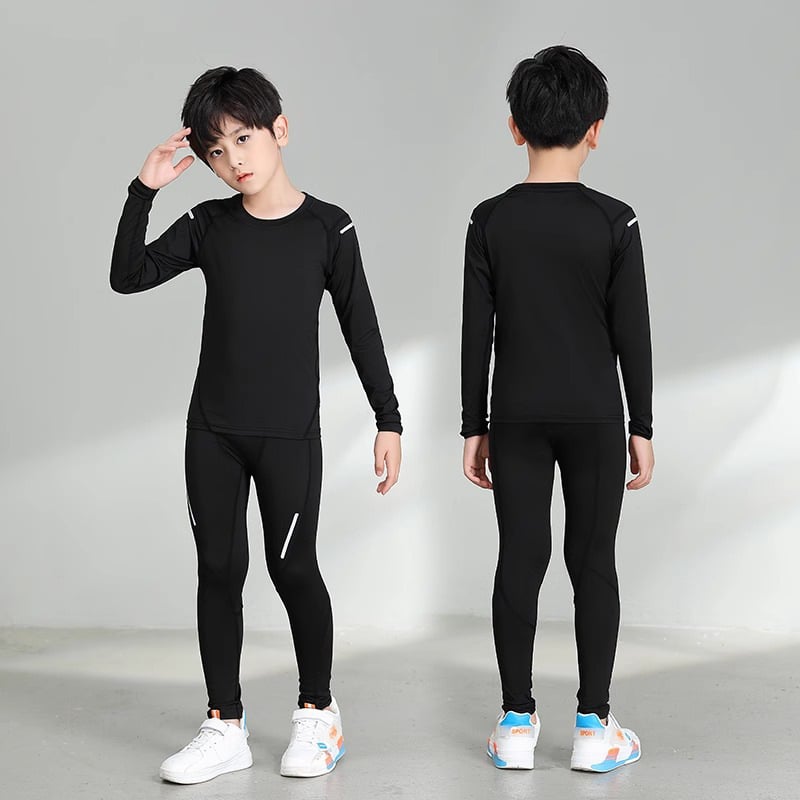 Gyerekek kosárlabda edzésruha készlet, uniszex felső az iskolai csapat számára, poliészter 92%, bélés: spandex 8%