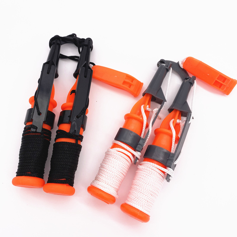 Fly Spear jéghez ajánlott felszerelés készlet bottartóval, jégcsappal, csalival és horoggal — eredet Kína; licencelhető magáncímke.