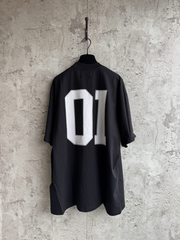 Férfi pamut rövid ujjú T-shirt kerek nyakkal, laza szabás, nyomtatott 520 Love.